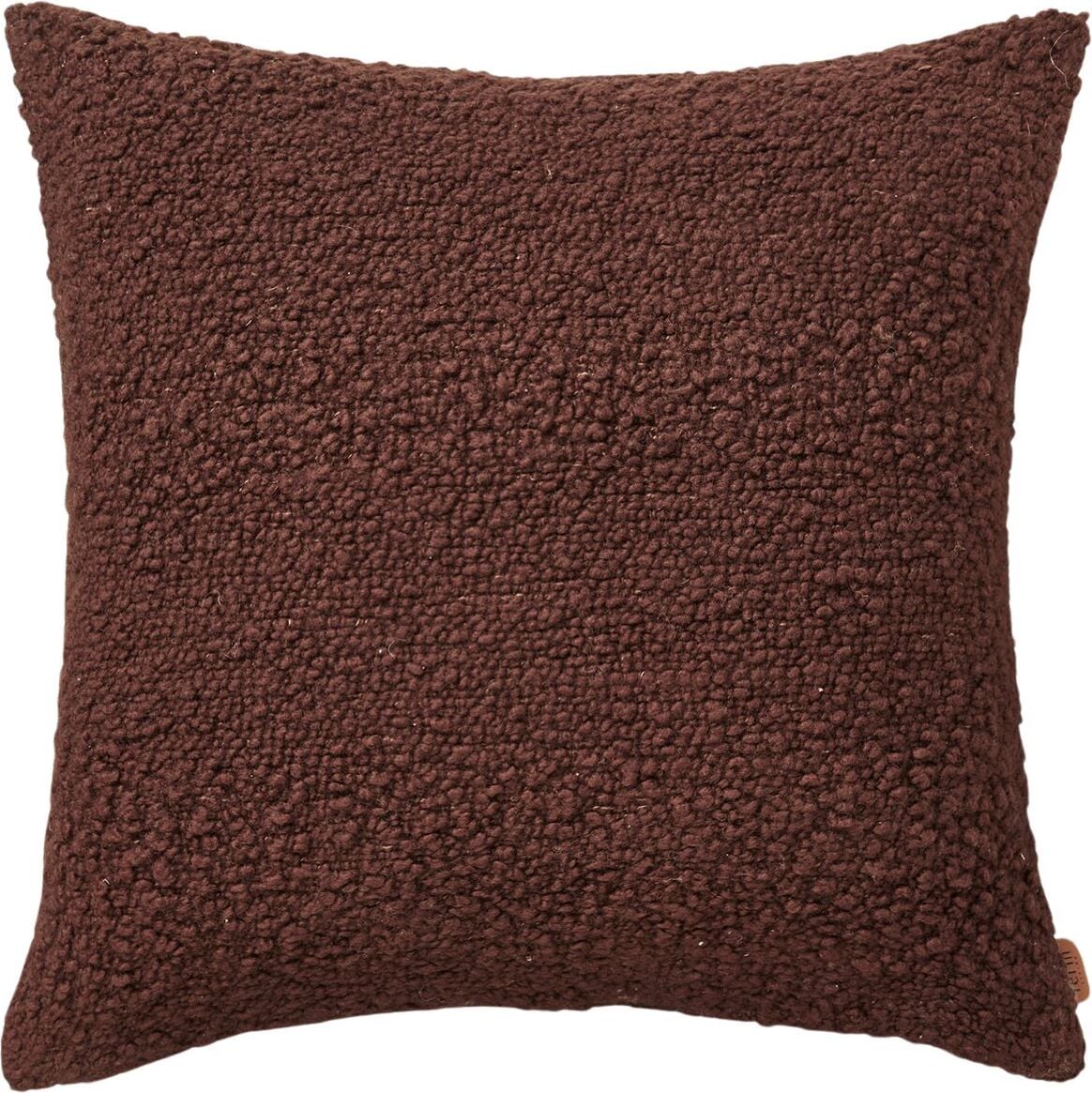 Moor Dekorativer Kissenbezug 50 x 50 cm dunkelbraun