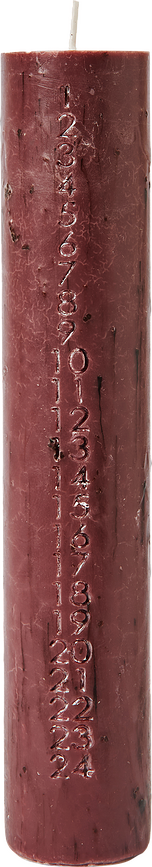 Mura Svijeća adventska bordo