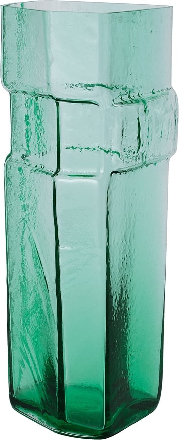 Muro Vaza 38 cm zelena reciklirana