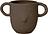 Mus Pot de Fleurs 12 cm, marron