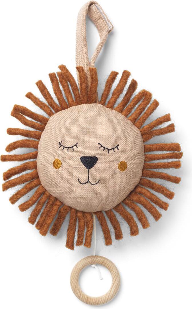 Music Mobile Spieldose Löwe rosa