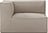 Narożnik lewostronny Catena Cotton Linen 120 cm beżowy