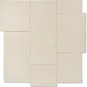 Narzuta Offset 272 x 264 cm złamana biel