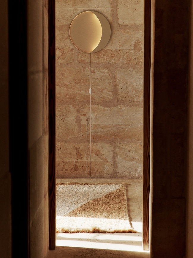 Neba Φωτιστικό Τοίχου, 45,5 cm, χρώμα κασμίρ