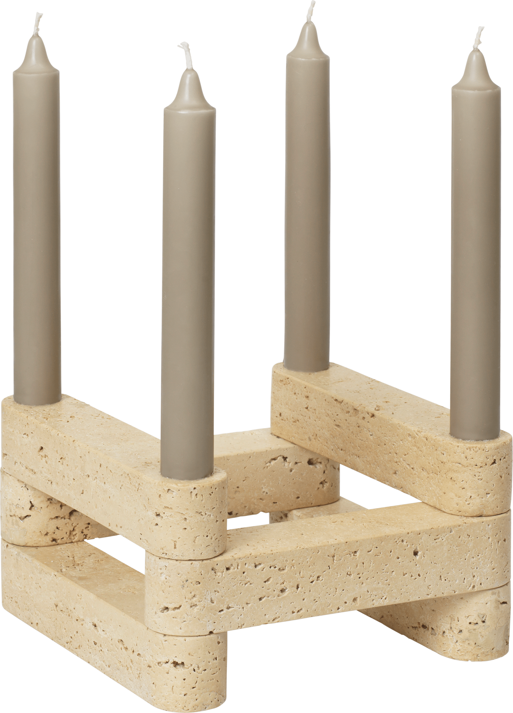 Newel Kerzenständer für klassische Kerzen modular 6 El.