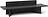 Oblique Regal niedrig schwarz