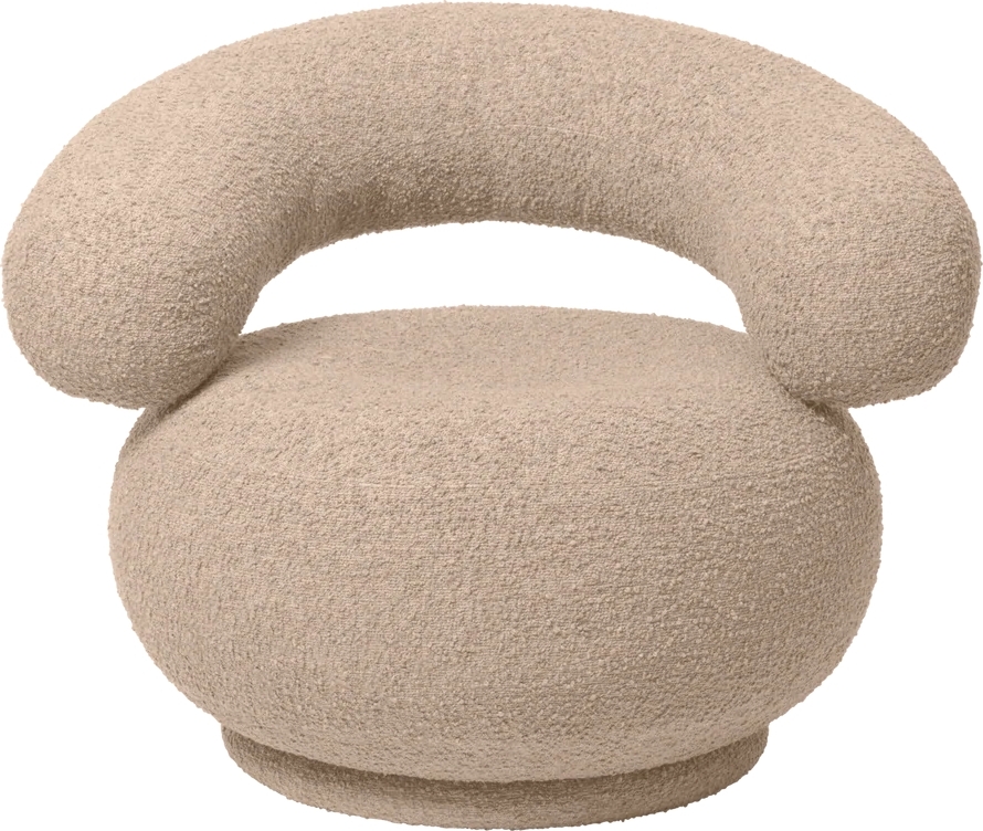 Orbo Lounge Drehsessel, beige