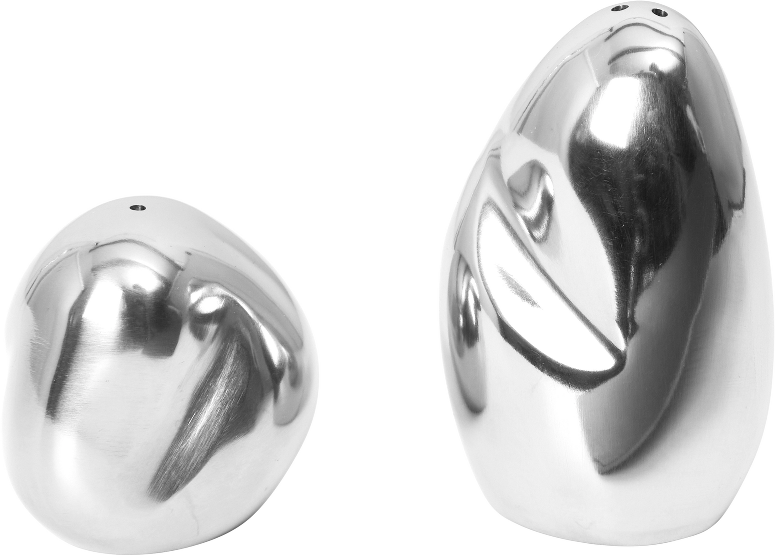 Orevo Salz- und Pfefferstreuer, silber, 2 St.