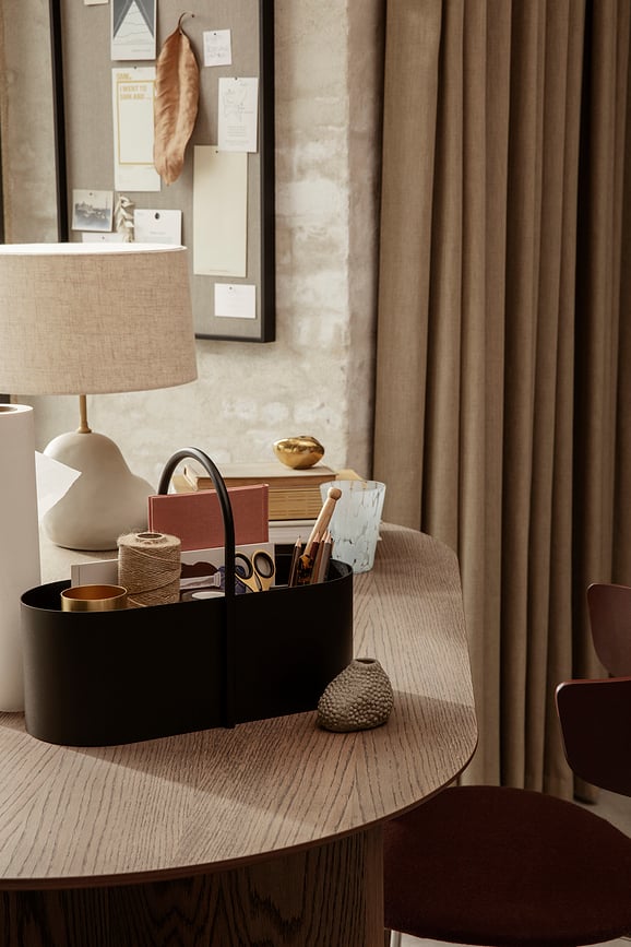 Organizador con asa Grib, negro