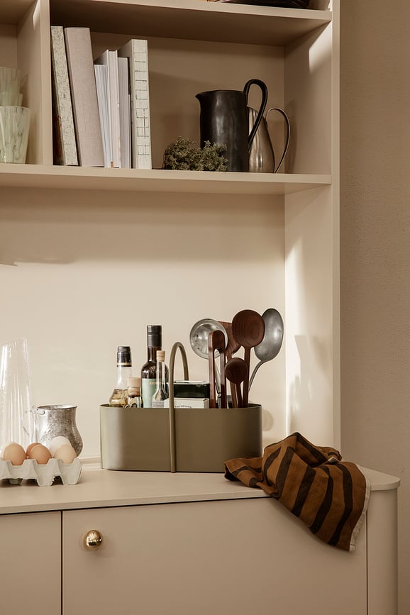 Organizador con asa Grib, negro