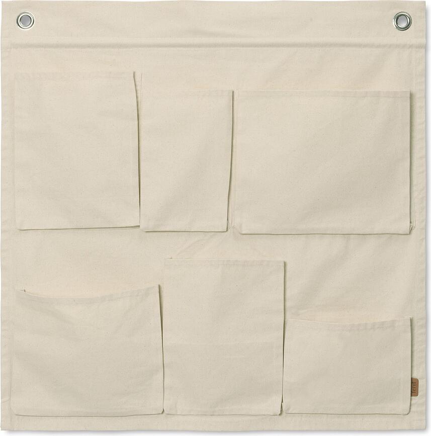 Organizador de lona, de pared