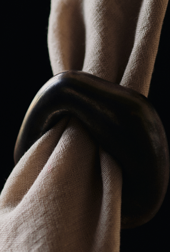 Orrith Χριστουγεννιάτικα Στολίδια, ασημένια, 2 τμχ