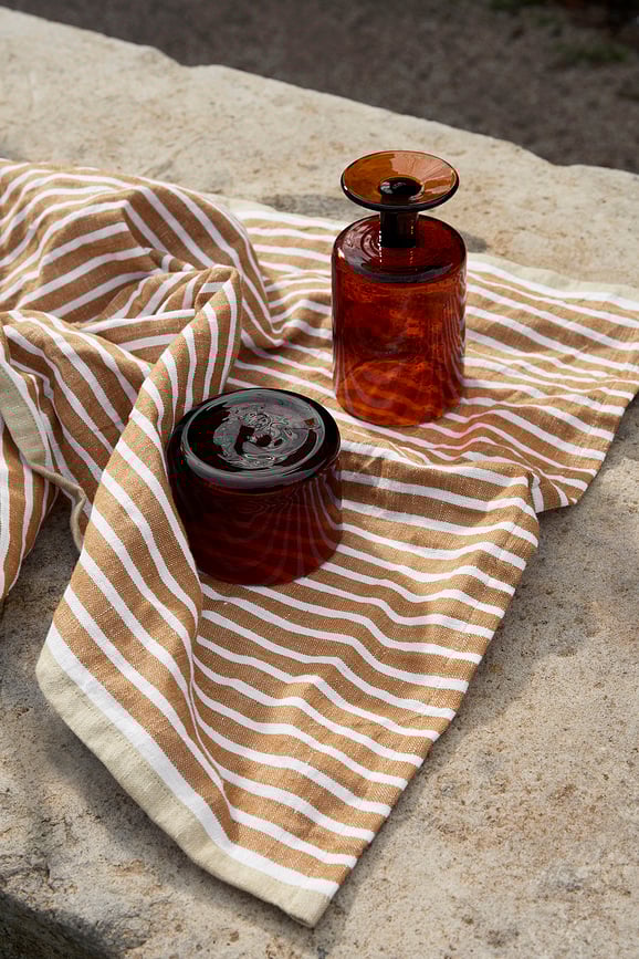 Paño de cocina Hale, a rayas, azul