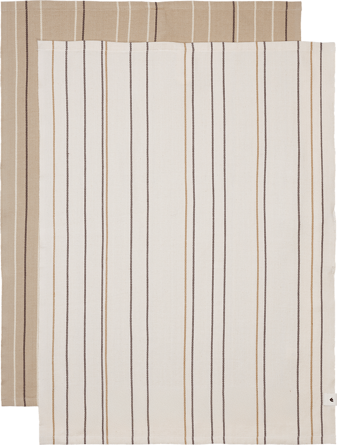 Paños de cocina Ito, beige, 2 unidades