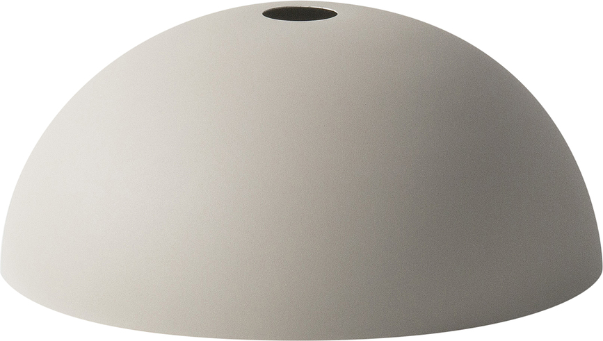 Pantalla de Lámpara Dome, gris claro