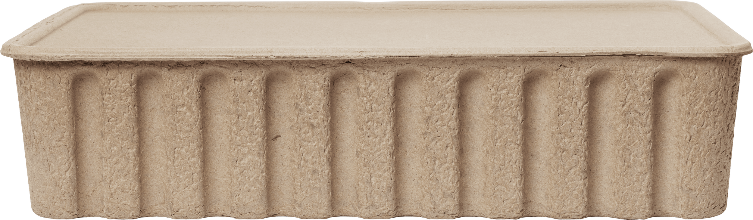 Paper Pulp Aufbewahrungsbox, beige