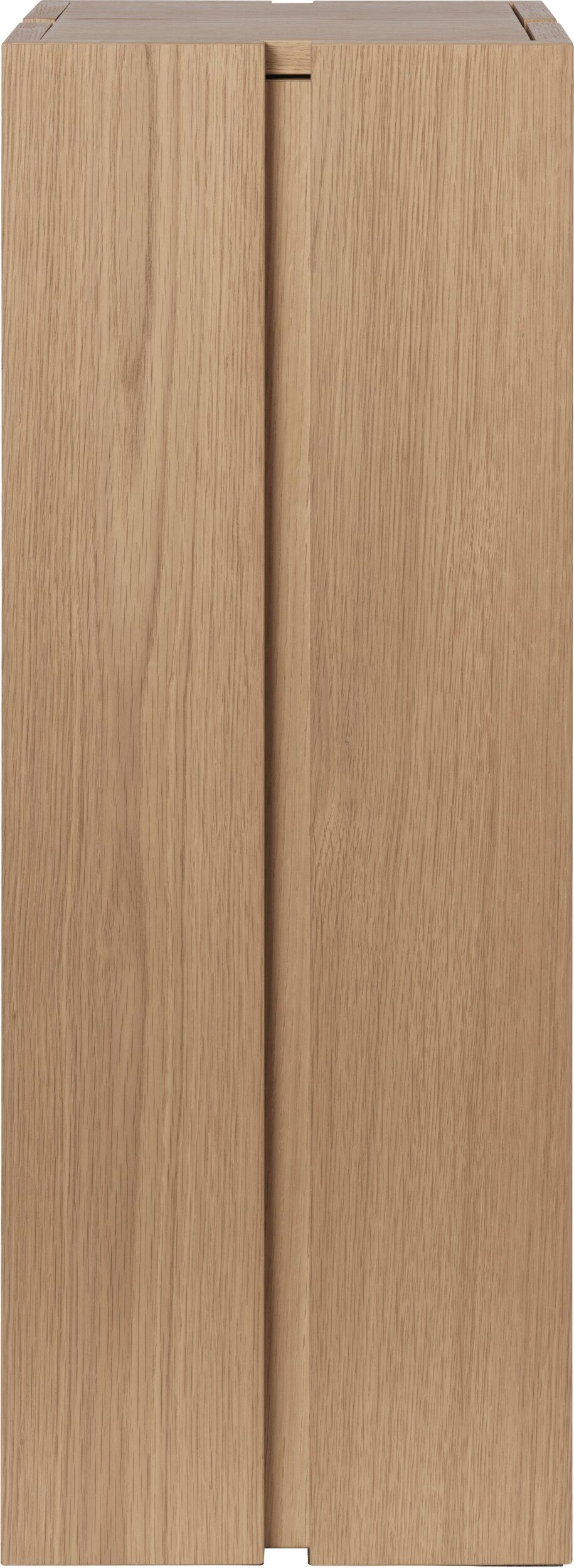Parcel Postament 90 cm, natürliche Eiche