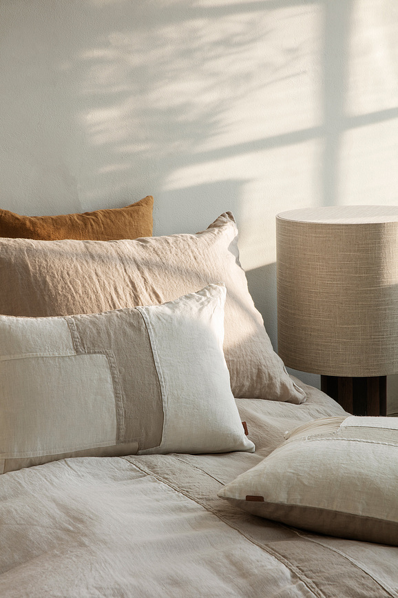 Part Bedspread 250 x 250 cm cinnamon