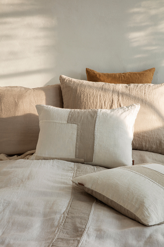 Part Bedspread 250 x 250 cm cinnamon