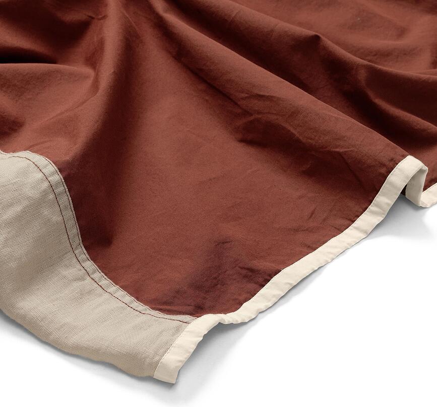 Part Bedspread 250 x 250 cm cinnamon