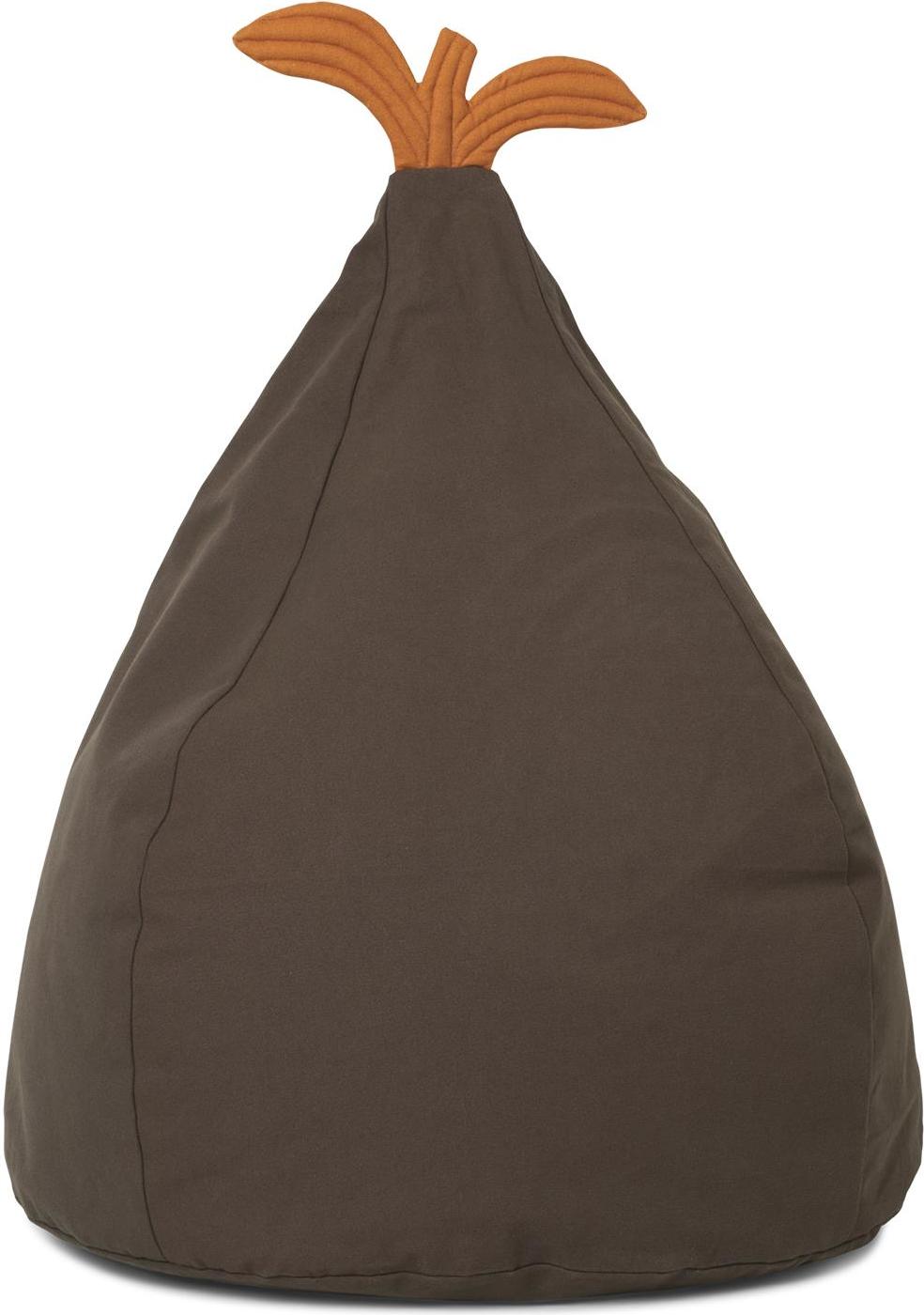 Pear Pouf dunkelgrün
