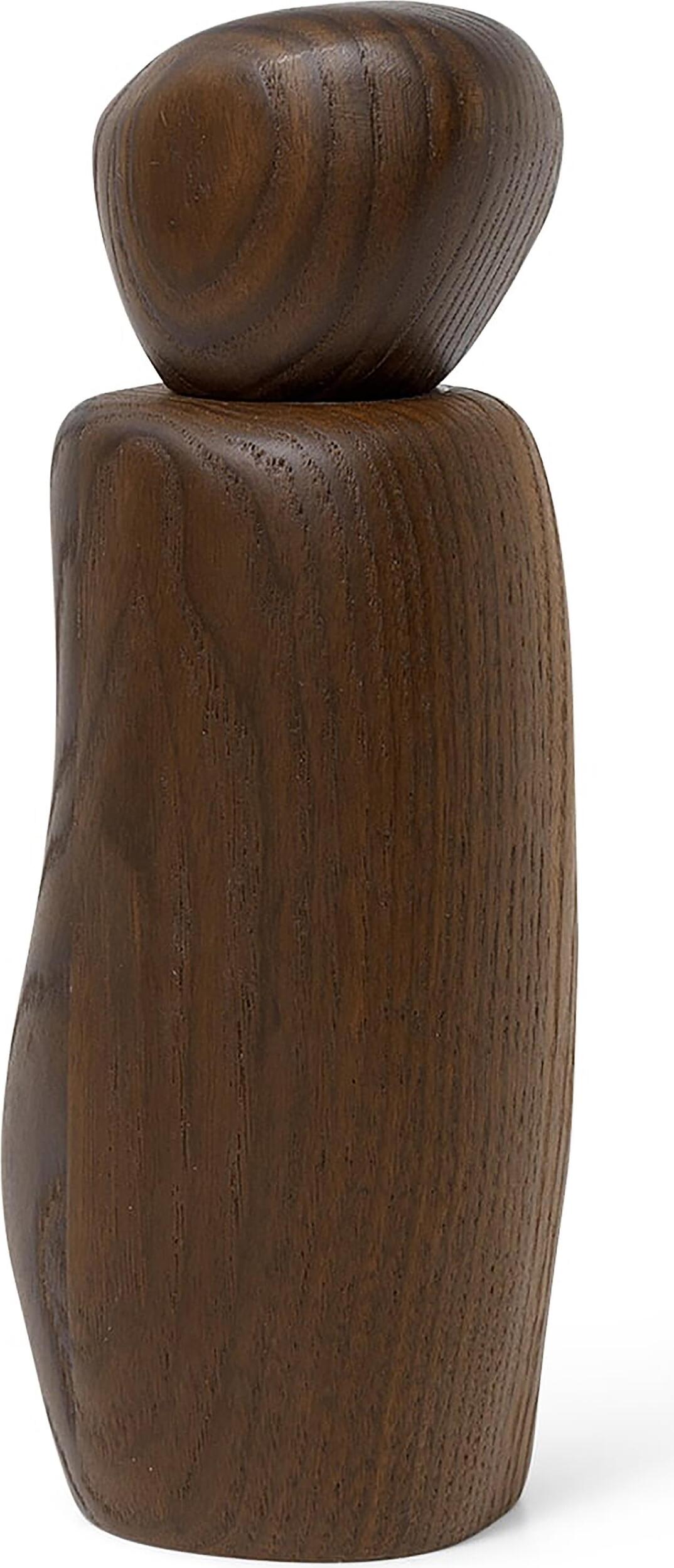 Pebble Salz- oder Pfeffermühle dunkelbraun