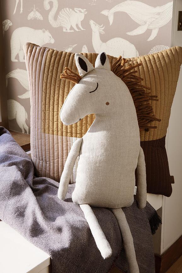 Peluche Caballo Safari, beige