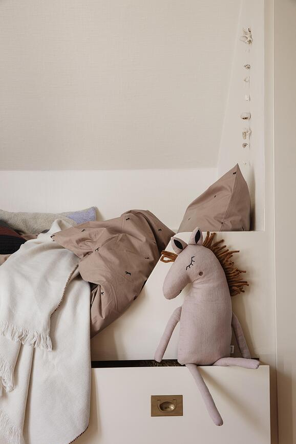 Safari Peluche Cheval, beige