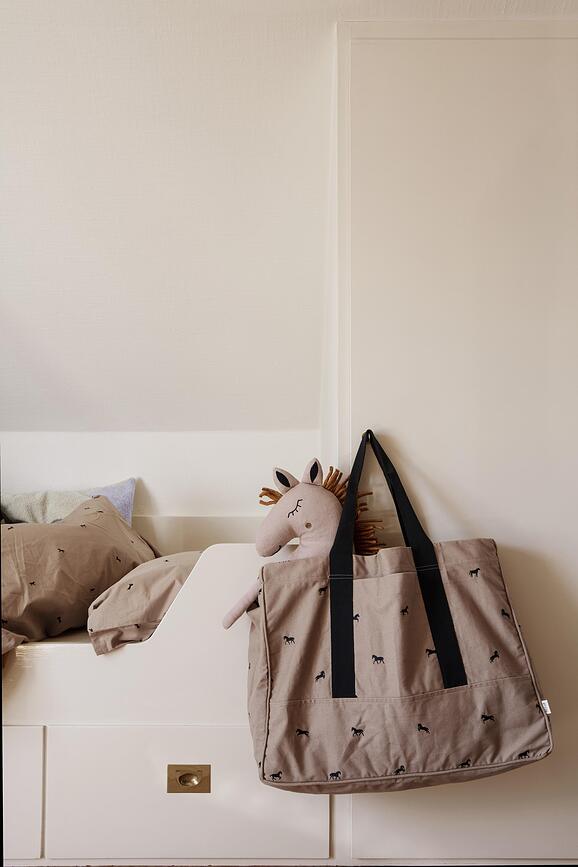 Safari Peluche Cheval, beige