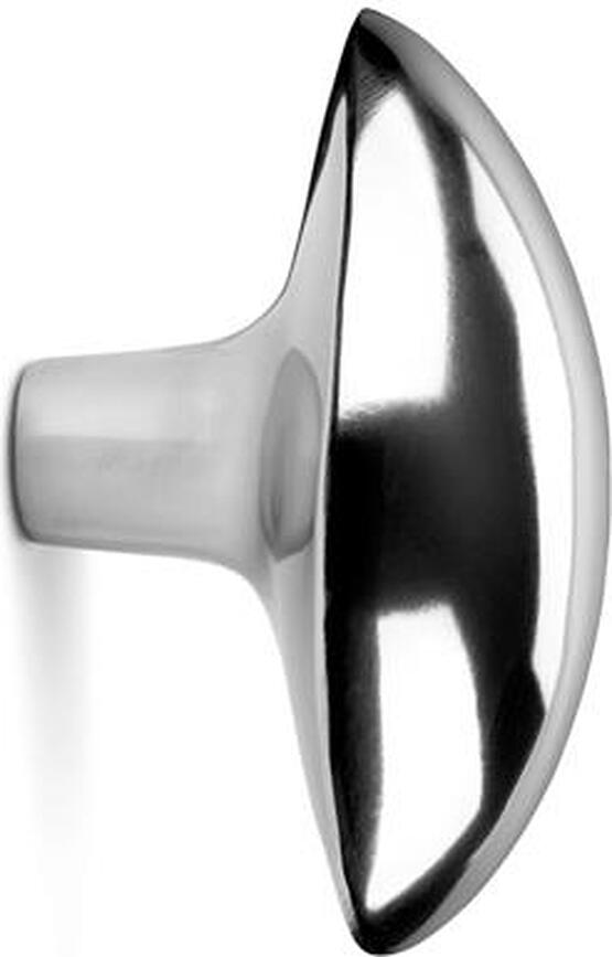 Gancho de acero inoxidable Ferm Living, 6 cm