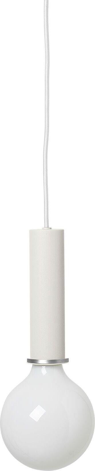 Piekaramā lampa Socket Pendant balta liela izmēra