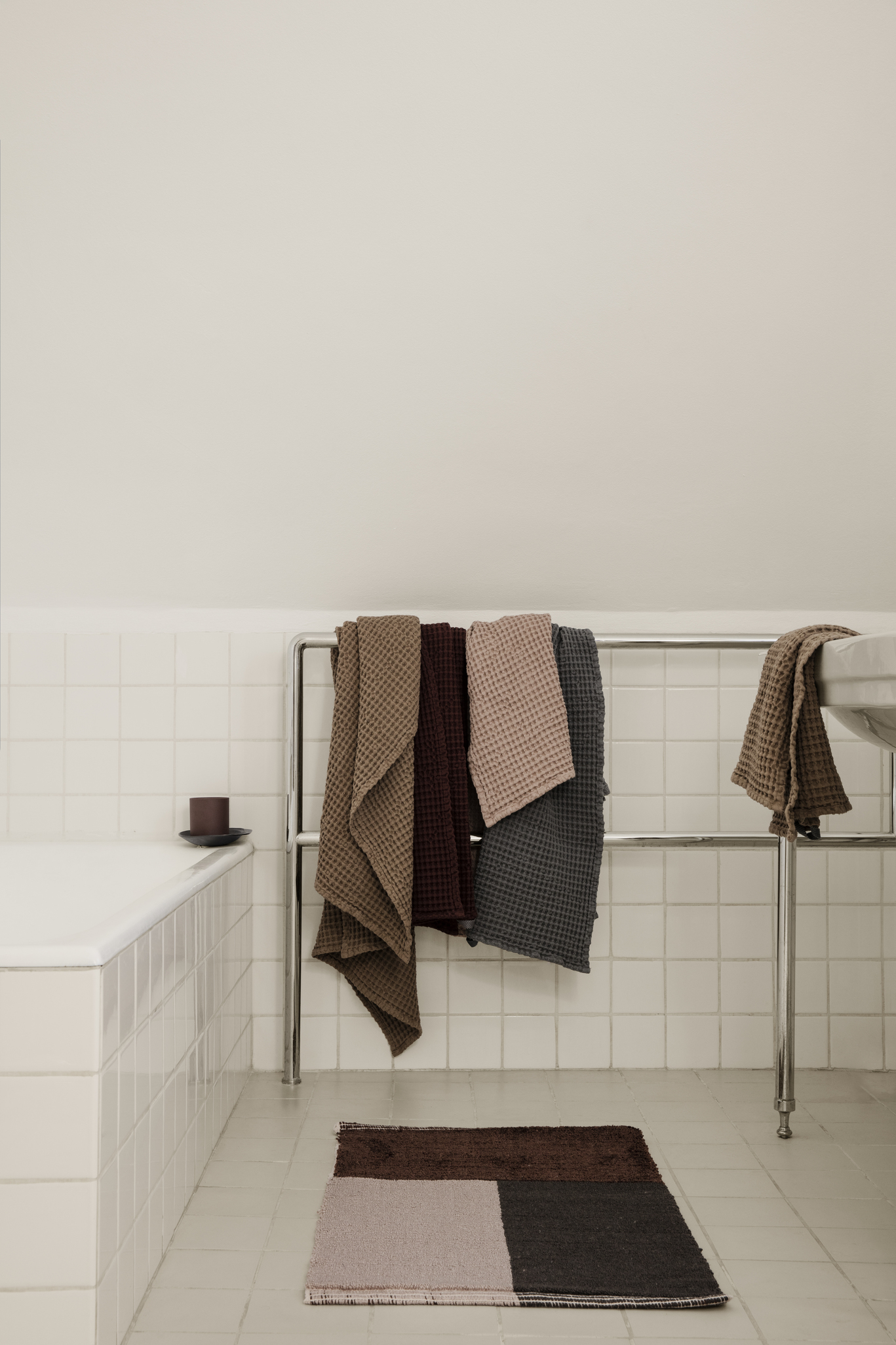 Ferm Living - Pile Bathroom Mat - Grey