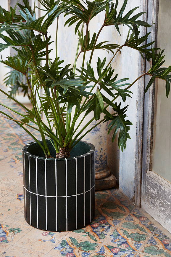 Pillar Cache-pot, vert foncé