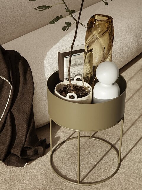 Plant Box Blumenständer rund - Ferm Living 3356-59