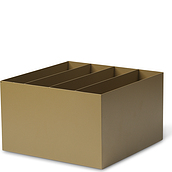 Plant Box Flowerbed container with divisions olive