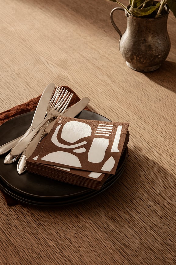 Plato Flow, grande, negro