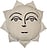 Подушка Sun, бежева