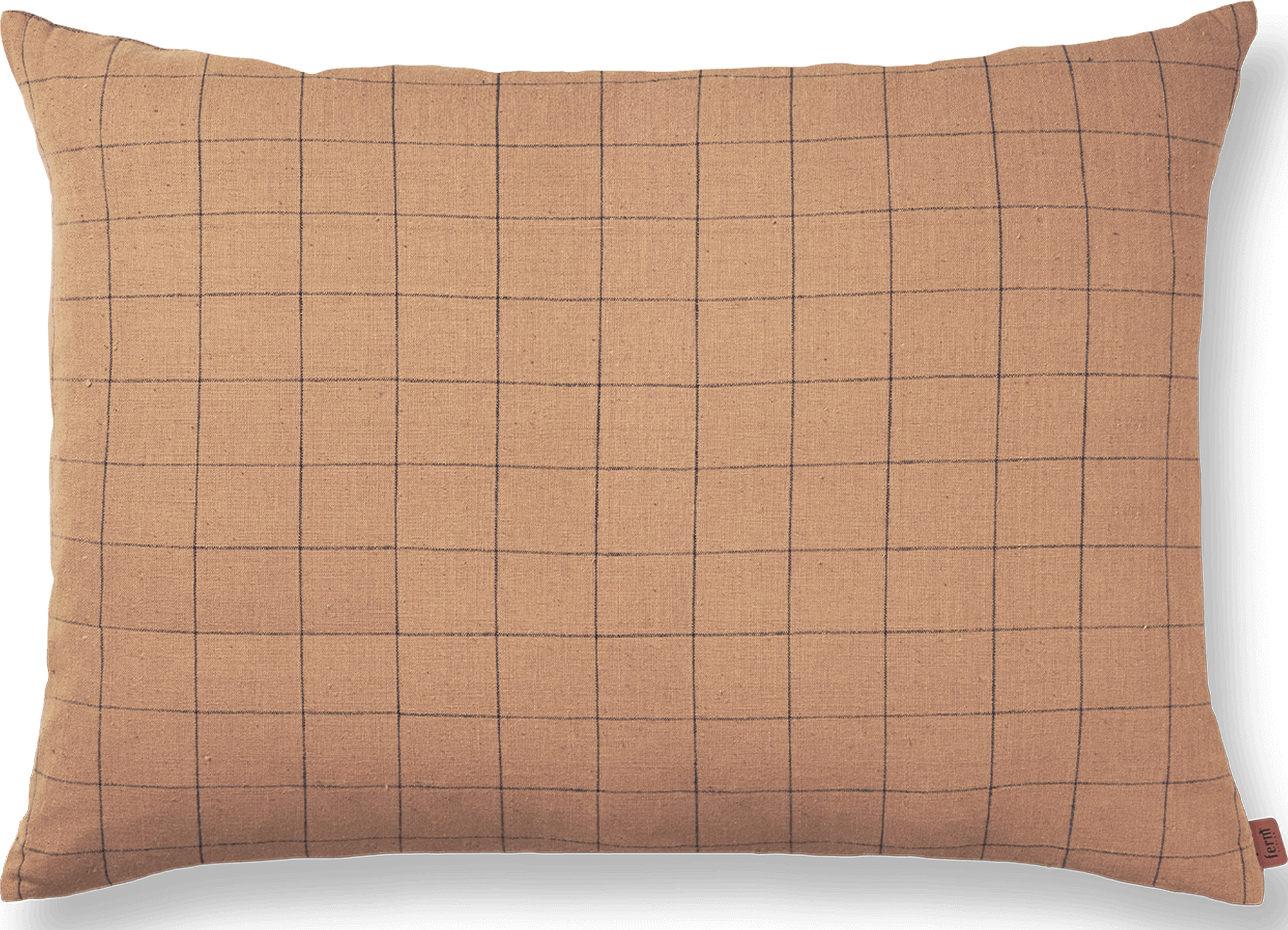 Poduszka Brown Grid 40 x 60 cm