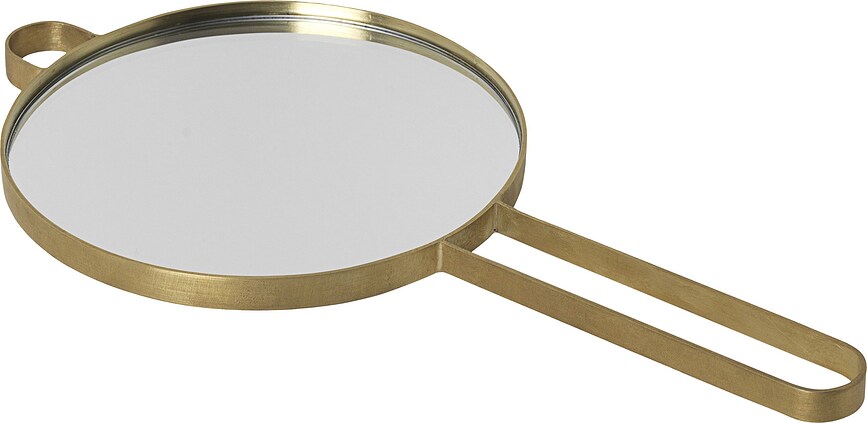 Poise Miroir, laiton