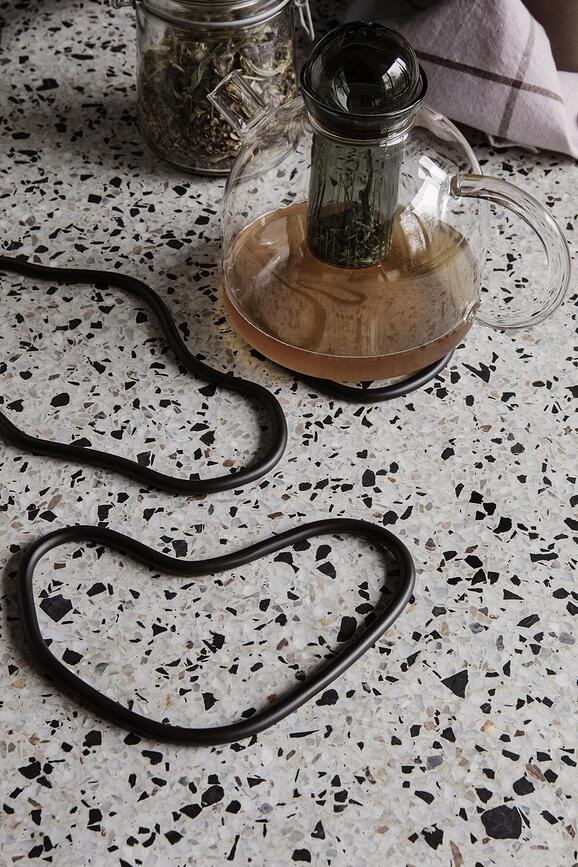 Pond Podmetači za vruće posuđe zlatni 3 kom.