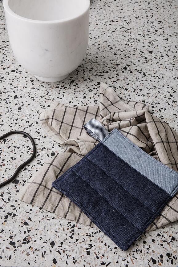 Pond Podmetači za vruće posuđe zlatni 3 kom.