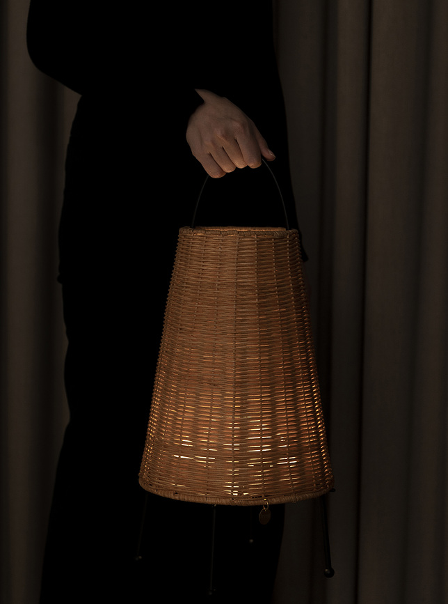 Porti Lampa stolna pletena