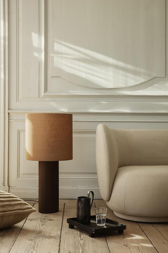 Post Abat-jour pour lampadaire, sable