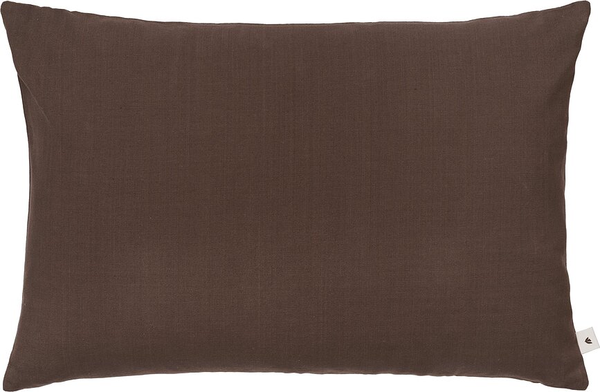 Prevleka za vzglavnik Sen 40 x 60 cm, temno rjava
