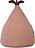 Puf Pear, rosa
