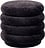 Puf Round Velvet mokka