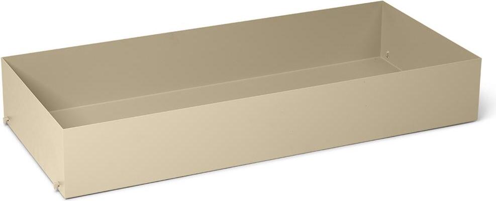 Punctual Regalbrett tief beige aus Metall