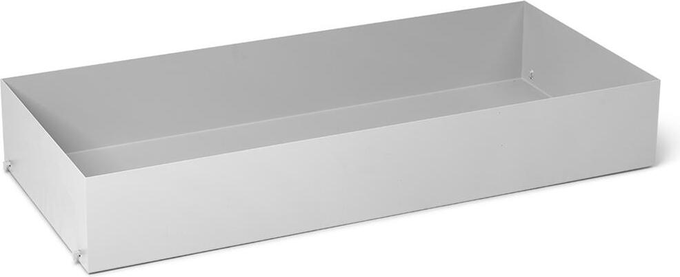 Punctual Regalbrett tief hellgrau aus Metall