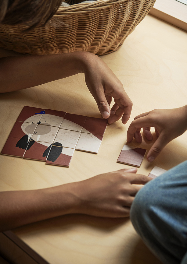 Puzzle Recto-verso, cheval et morse