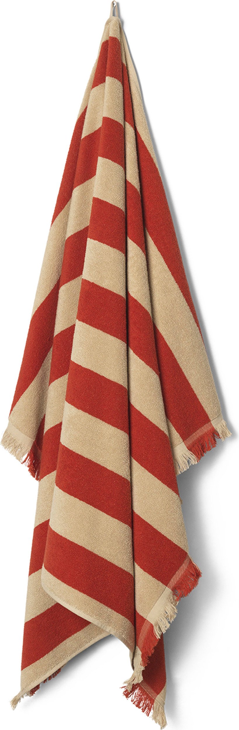 Ręcznik plażowy Alee 30 x 150 cm czerwony